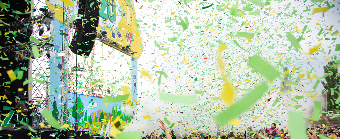 efecte speciale 2019 confetti